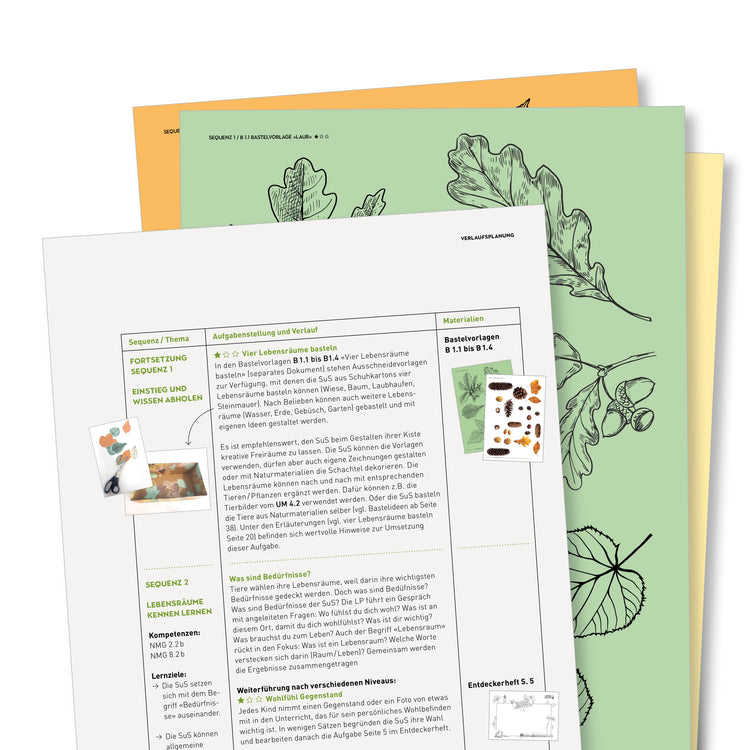 Klassensatz «Tierische Lebensräume»